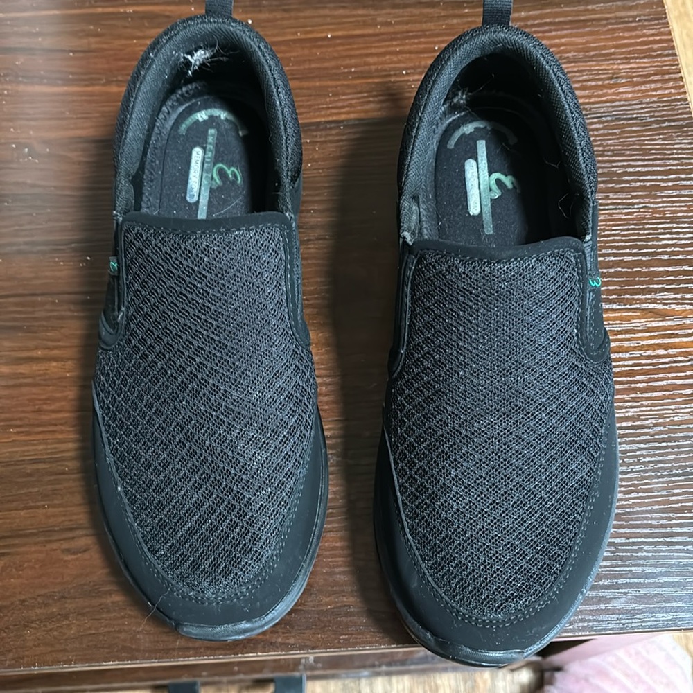 Black emerald Lagasse work shoes